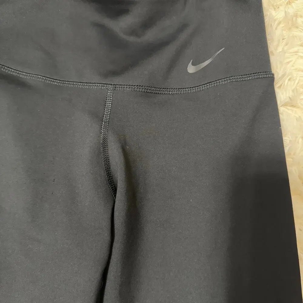 Nike Dri-FIT Black Wide Leg Yoga Pants XS
